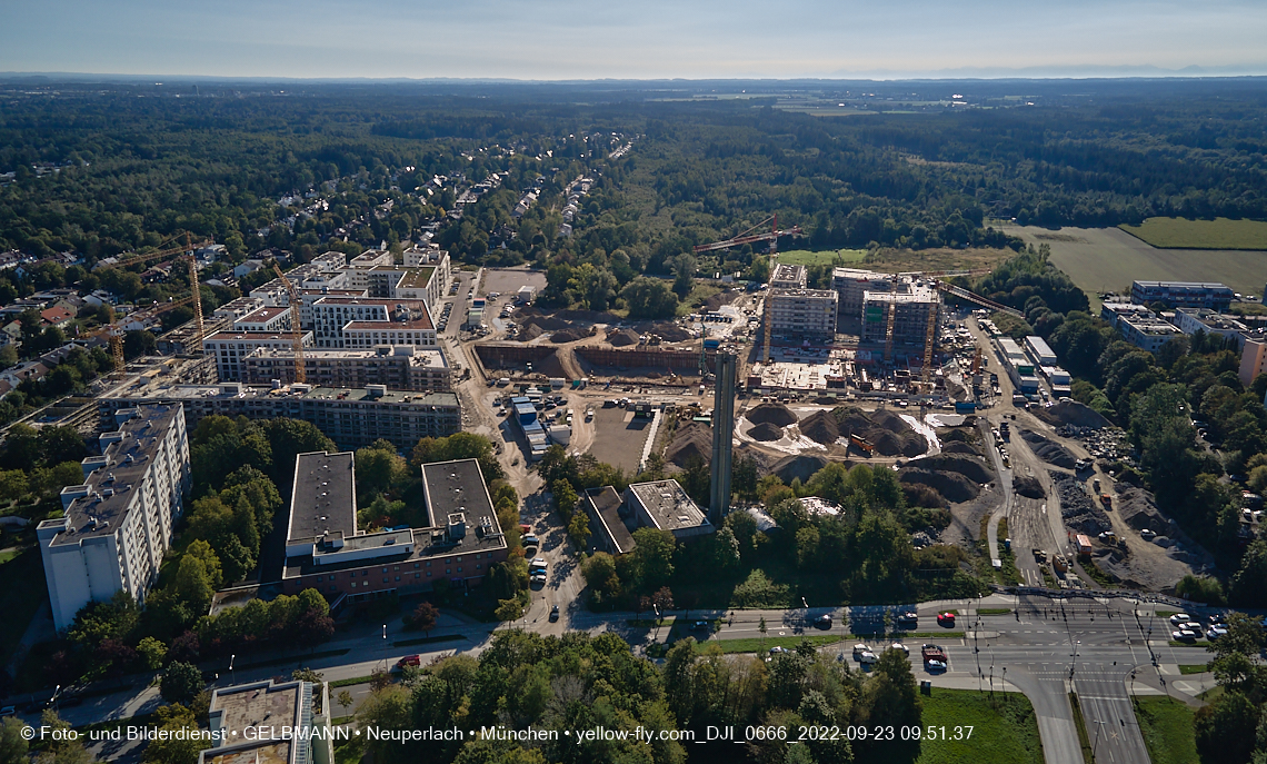 23.09.2022 - Baustelle Alexisquartier und Pandion Verde